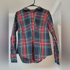 J. Crew Plaid Button Down